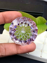 Round Flower Cut Purple Color Amethyst Gemstone, Loose Gemstone, Amethyst Jewellry, Jewellry Making, Gemstone Jewellry - 176.85 cts